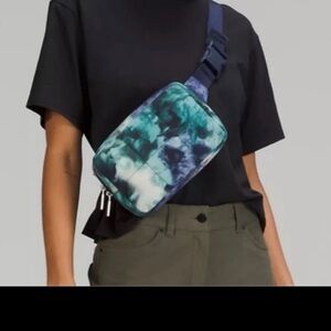 Lululemon Athletica Green Tie-Dye Crossbody Bag